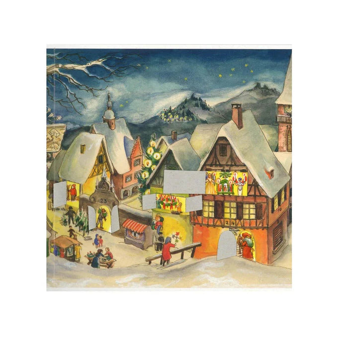 Adventskalender "Kleines Dorf im Winter"